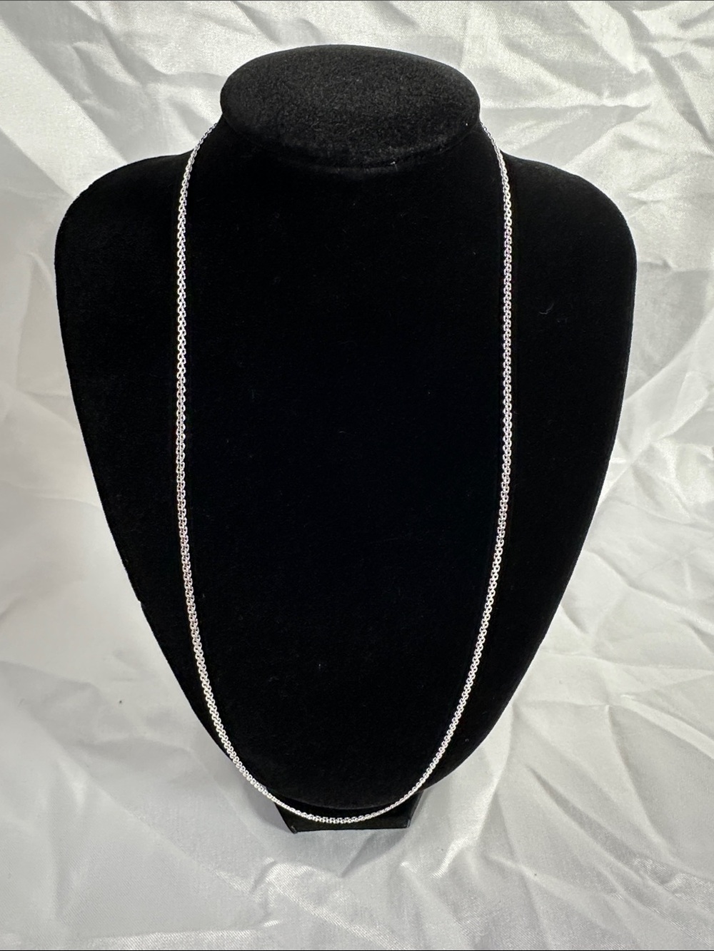 925 Sterling Silver 20” 2.1mm Bizmark Necklace